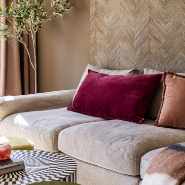 Kotabo XL Dekokissen, uni lila – 50 x 90 cm – 'Magical Mauve'