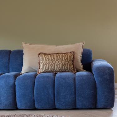 Kotabo Sierkussenset Nim – Set van 2 kussens – Butter Beige & Bold Beige