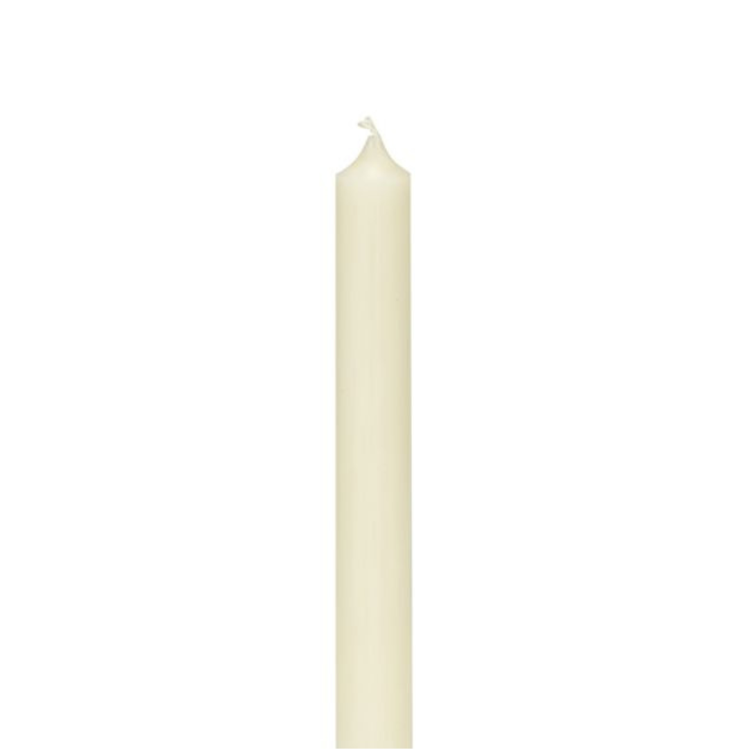 Dinner candle 2.1x19.5 cm Champagne color - Box 18 pieces