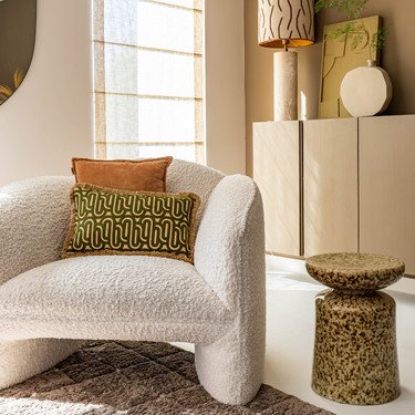 Kotabo Decorative Cushion Set Sill – Set of 2 Cushions – Caramel Crunch & Olive Oasis