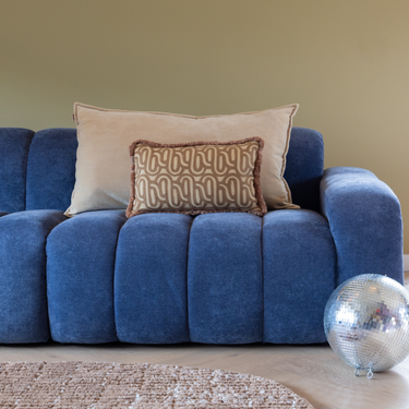 Kotabo Sierkussenset Nim – Set van 2 kussens – Butter Beige & Bold Beige