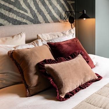 Kotabo sierkussenset Quinn – Set van 3 kussens – Pretty in Pink & Magical Mauve