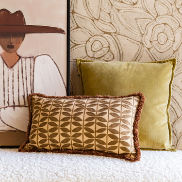 Kotabo sierkussen effen pistachekleur – 45 x 45 cm – Perfect pistasche