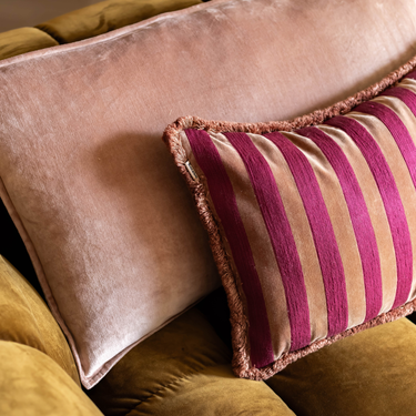 Kotabo sierkussenset Viva – Set van 2 kussens – Pretty in Pink & Blushed Berry