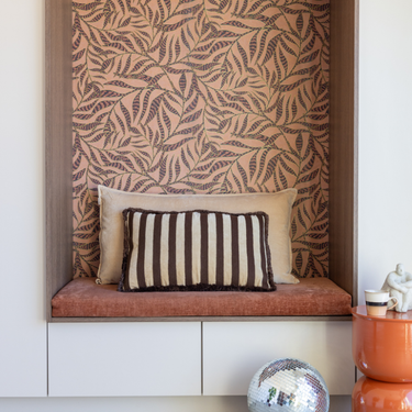 Kotabo sierkussenset Abely – Set van 2 kussens – Butter Beige & Chocolate Chic