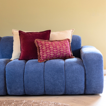 Kotabo sierkussenset Roos – Set van 3 kussens – Butter Beige, Magical Mauve & Blushed Berry