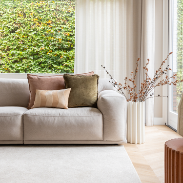 Kotabo sierkussenset Rosa – Set van 3 kussens – Pink, Olive & Beige