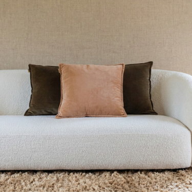 Kotabo sierkussenset Kaya – Set van 2 kussens – Olive Oasis & Pretty in Pink