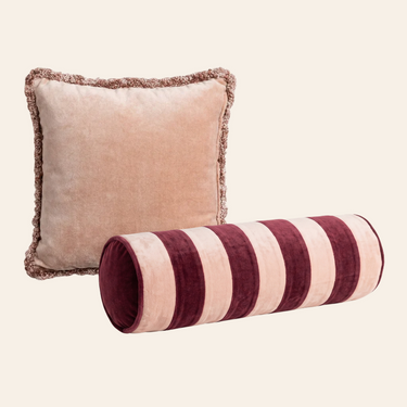 Kotabo sierkussenset Jude – Set van 2 kussens – Pretty in Pink & Magical Mauve