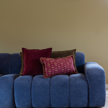 Kotabo Hailey Dekokissen-Set – 3 Kissen – Olive Oasis, Magical Mauve &amp; Blushed Berry