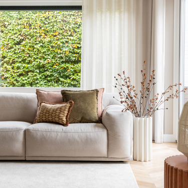 Kotabo sierkussenset Noa – Set van 3 kussens – Pink, Olive & Beige