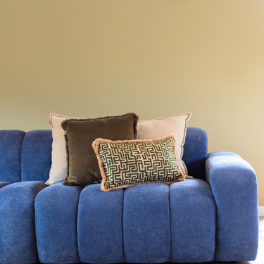 Kotabo sierkussenset Lotte – Set van 3 kussens – Butter Beige & Olive Oasis