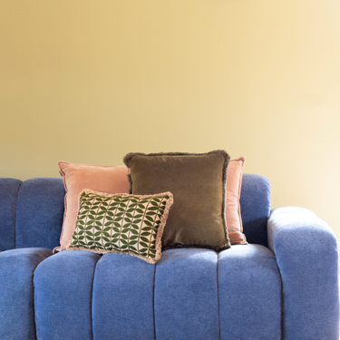 Kotabo sierkussenset Molly – Set van 3 kussens – Pretty in Pink & Olive Oasis