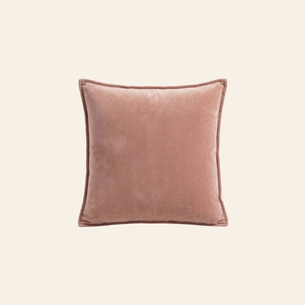 Cuscino decorativo Kotabo tinta unita rosa – 45 x 45 cm – Pretty in Pink